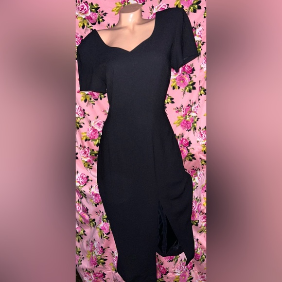 Vintage pinup Marilyn Monroe sexy pencil dress wiggle sheath side slit doll 8 - Picture 8 of 8